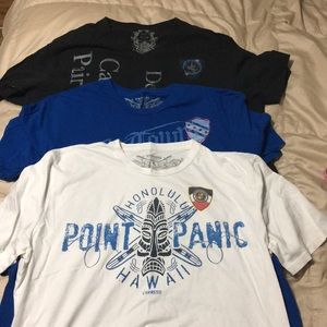 Bundle of Men’s Express graphic Tees